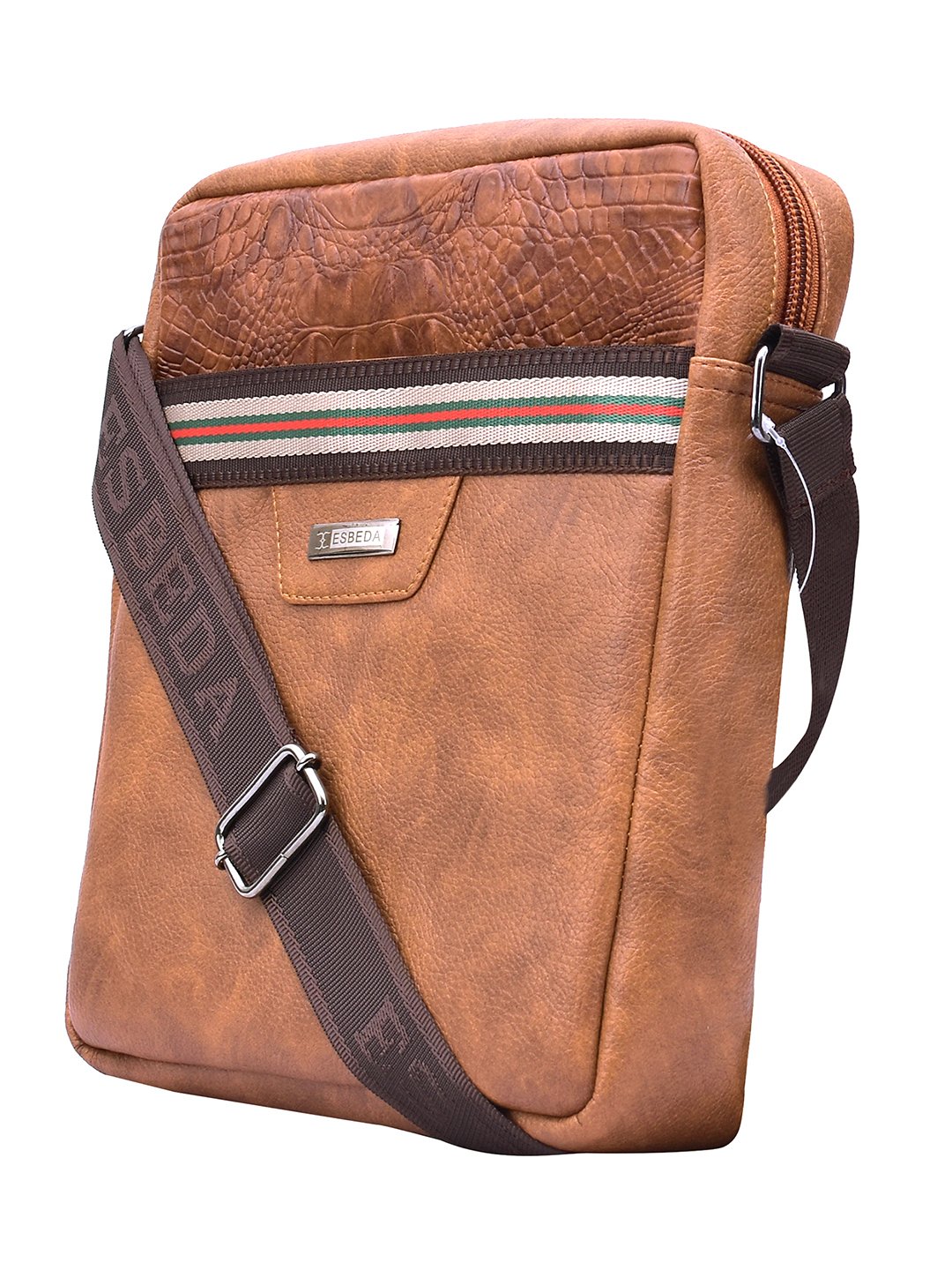 Esbeda Beige Color Small Size Solid U-Shaped Saddle Sling Bag For Women -  ESBEDA - 3190518