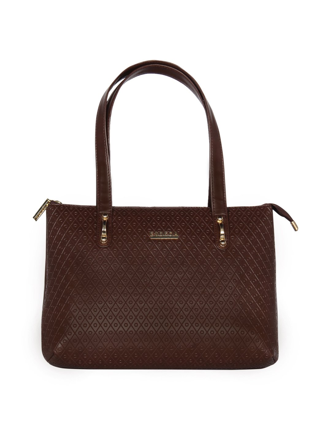 Buy Esbeda Blue Color Embossed Textured Handbag Online