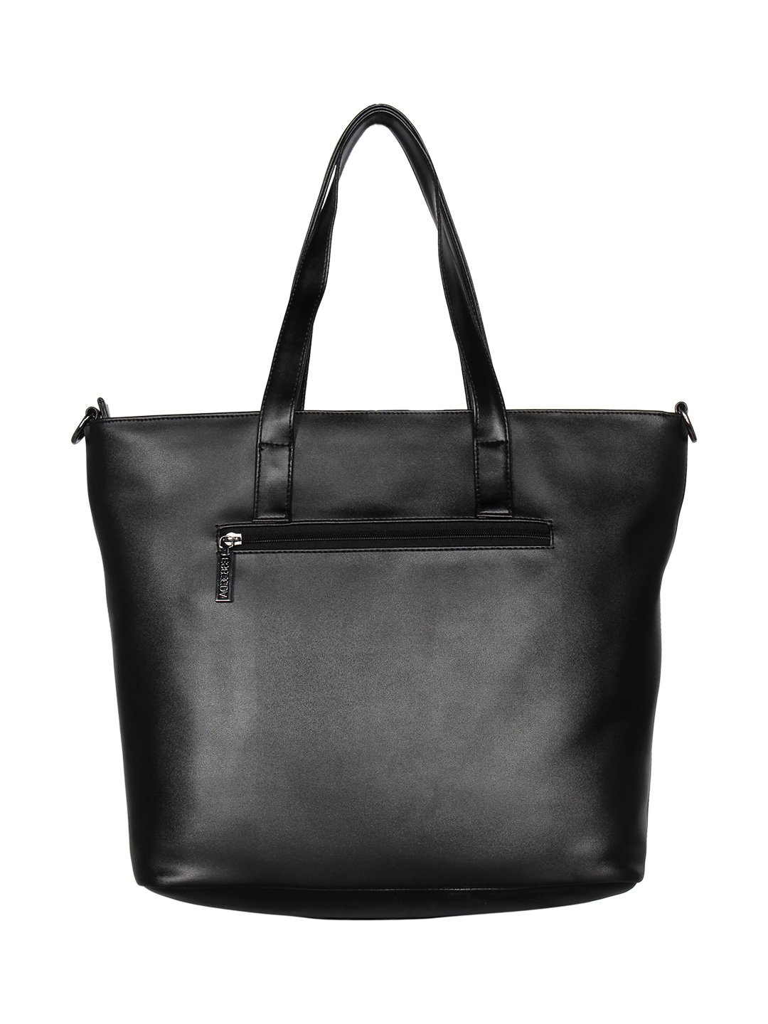 ESBEDA Black Color Solid Stripe Handbag For Women - ESBEDA