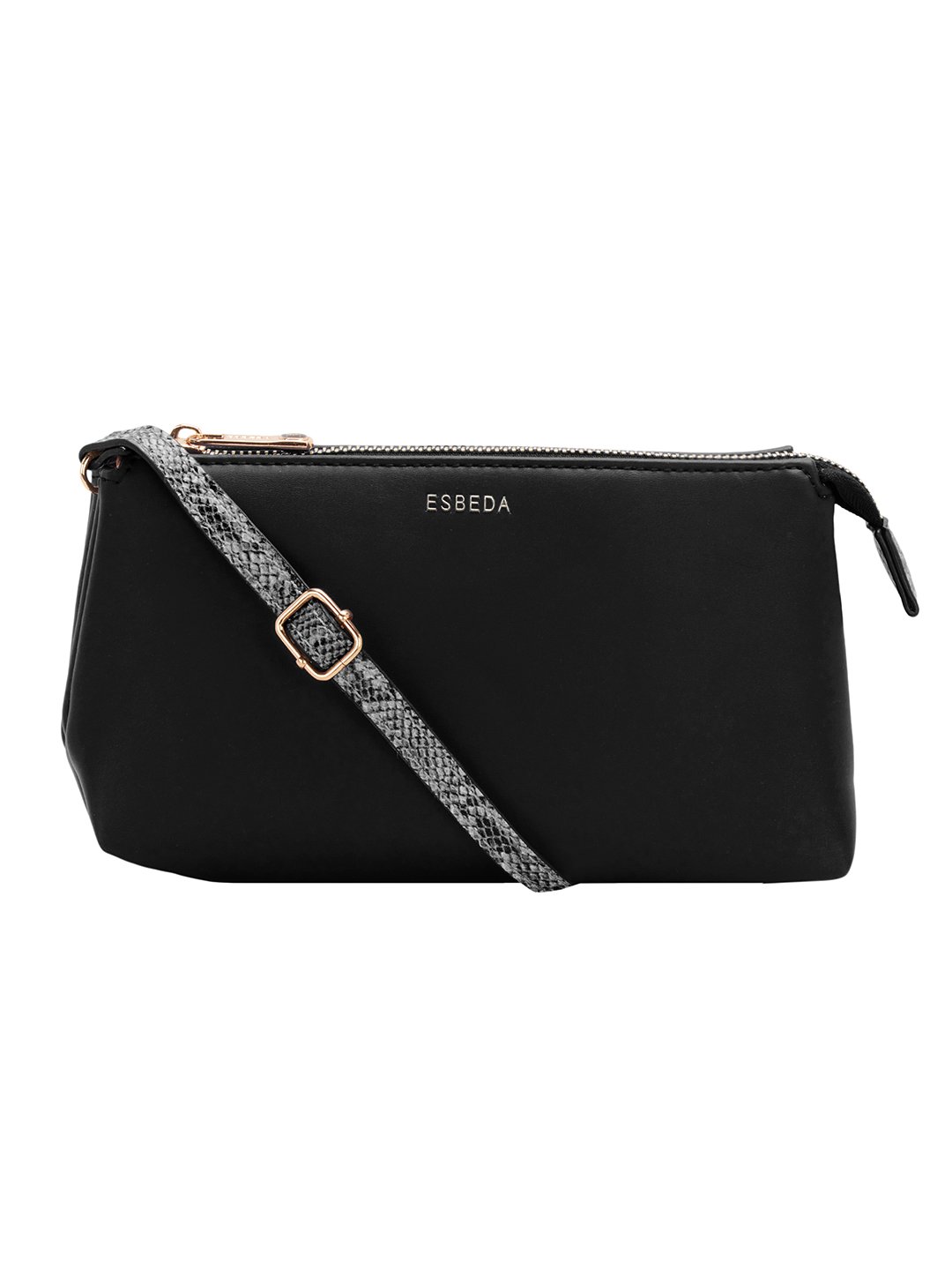 Buy ESBEDA Tan Colour Solid Croco Handbag For Women at Amazon.in
