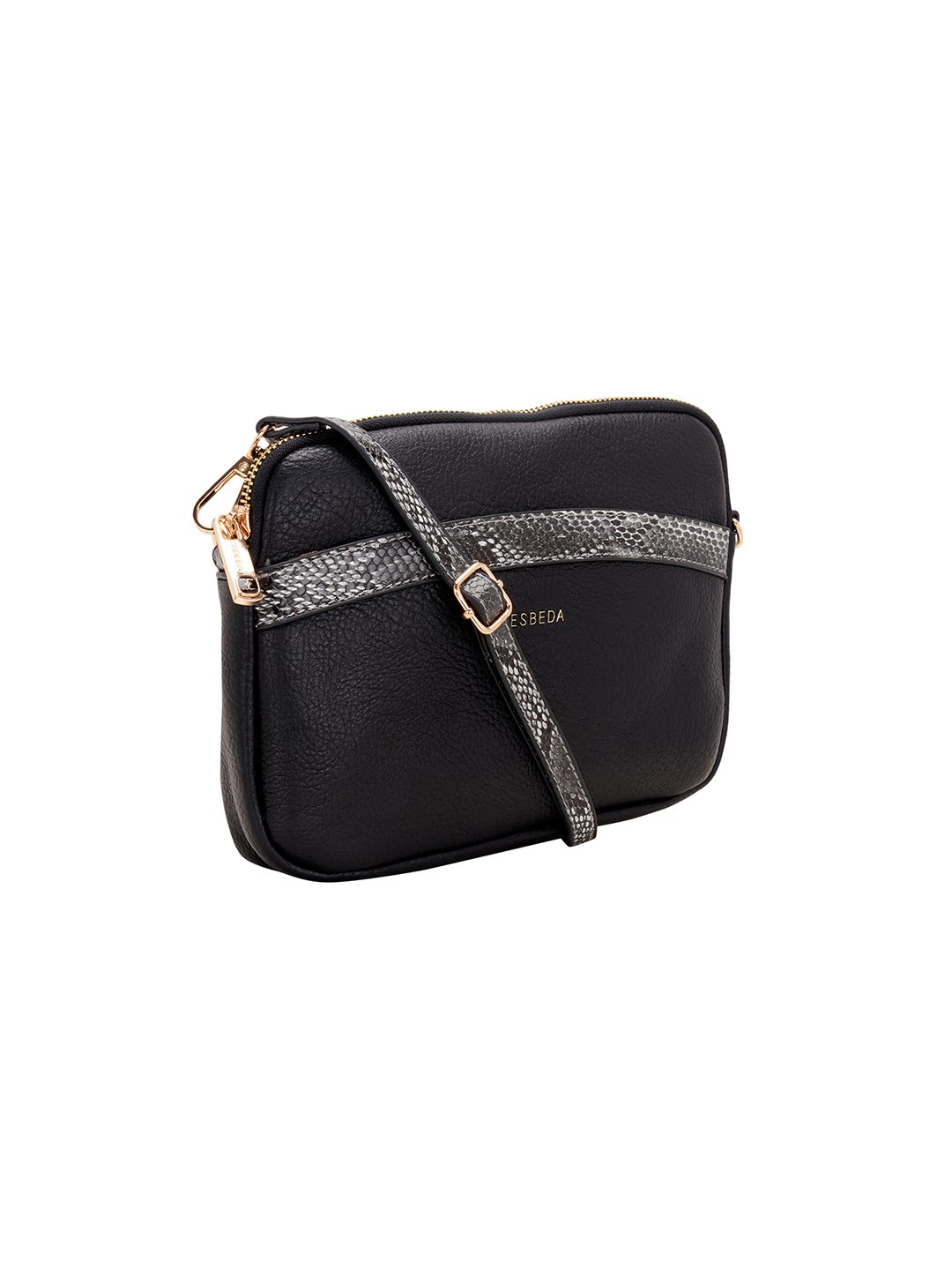 ESBEDA Black Color Best Mid range Sling Bag For Women - ESBEDA