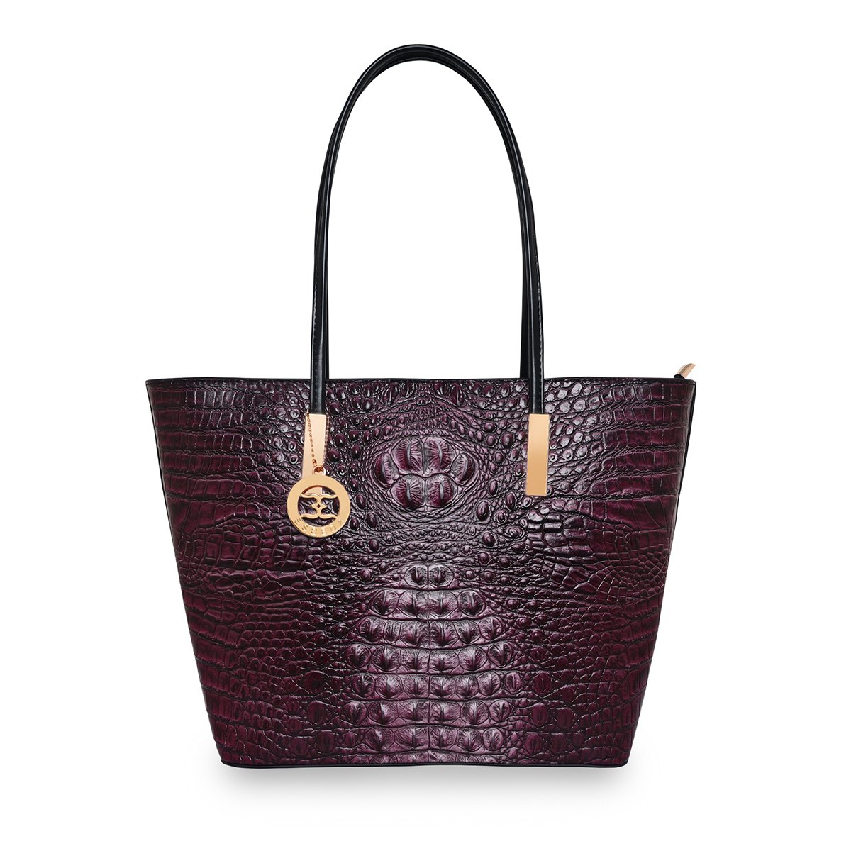 Designer Red Crocodile Pattern Leather Shoulder Bags | Beaded handbag,  Trendy purse, Leather shoulder bag
