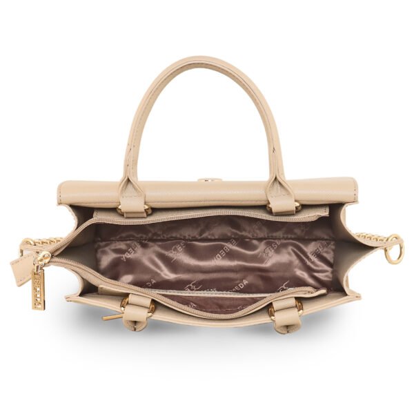 ESBEDA Baby Pink Color Solid Croco Handbag For Women