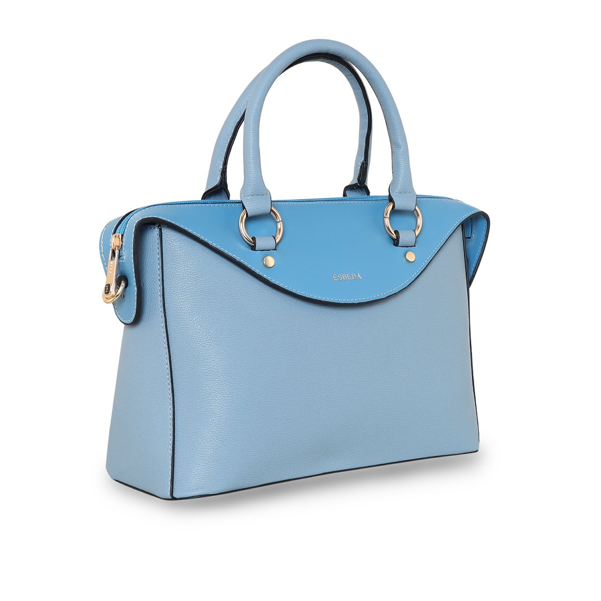 Cute Leather Crossbody Bag Irina, Changeable Strap, Light Blue – Anya  Sushko Handbags England