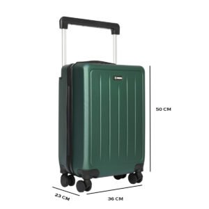 ESBEDA Green Color ABS Travel Trolley Bag Unisex 50 CM